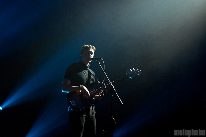 The xx at That Tent, June 10, 2010. Photo by Chris Barth.
