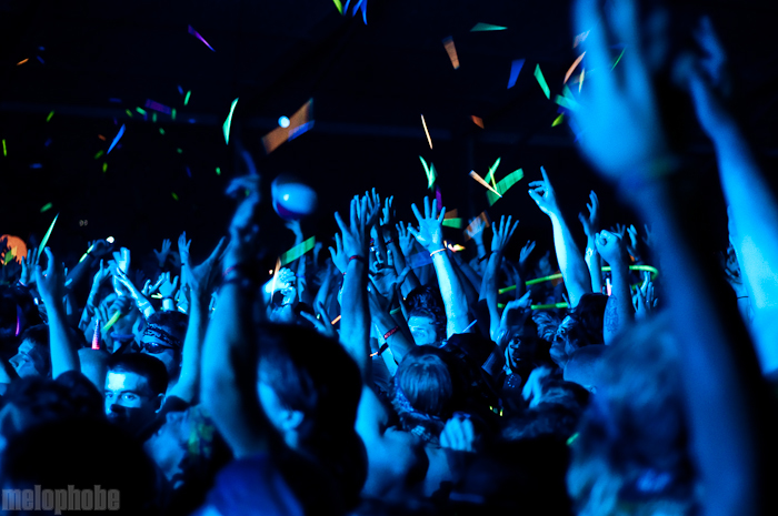 Bassnectar at This Tent, June 11, 2010. Photo by Chris Barth.