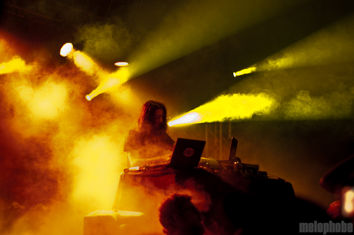 Bassnectar at This Tent, June 11, 2010. Photo by Chris Barth.