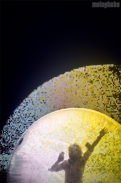 The Flaming Lips at Which Stage, June 11, 2010. Photo by Hayley Kennedy.