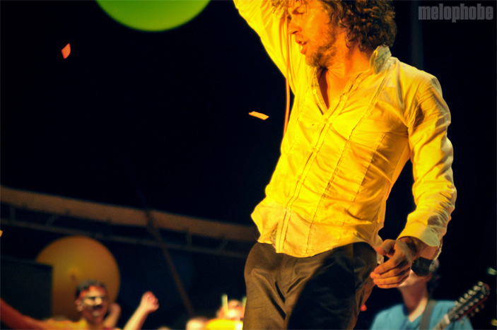 The Flaming Lips at Which Stage, June 11, 2010. Photo by Hayley Kennedy.