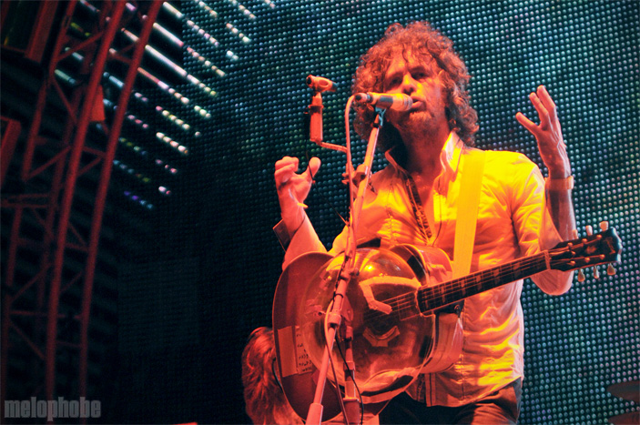 The Flaming Lips at Which Stage, June 11, 2010. Photo by Hayley Kennedy.