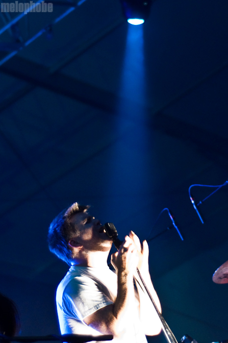LCD Soundsystem at This Tent, June 11, 2010. Photo by Chris Barth.