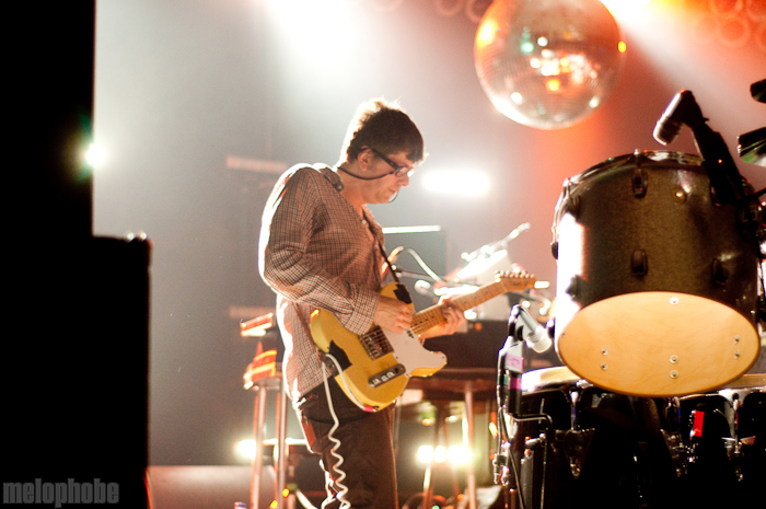 LCD Soundsystem at This Tent, June 11, 2010. Photo by Chris Barth.