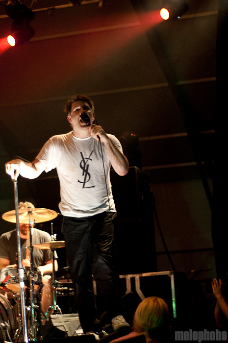 LCD Soundsystem at This Tent, June 11, 2010. Photo by Chris Barth.