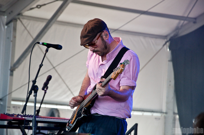 OK Go at The Other Tent, June 11, 2010. Photo by Chris Barth.