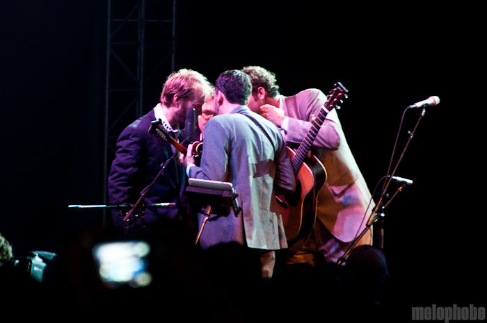 Steve Martin & The Steep Canyon Rangers at That Tent, June 11, 2010. Photo by Chris Barth.