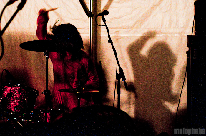 Warpaint at Troo Music Lounge, June 11, 2010. Photo by Chris Barth.