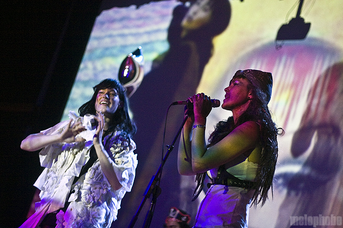 CocoRosie at Royale, June 12, 2010. Photo by Beth Freeman Doreian.