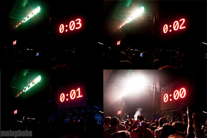 Jay-Z at What Stage, June 12, 2010. Photo by Chris Barth.