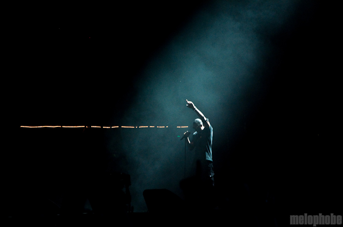 Jay-Z at What Stage, June 12, 2010. Photo by Chris Barth.