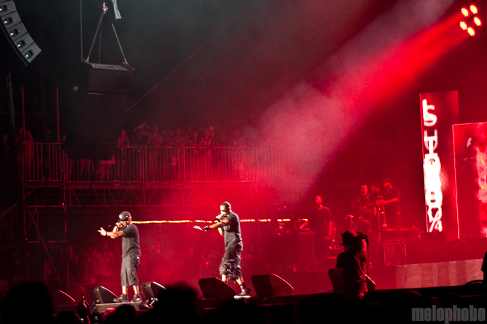 Jay-Z at What Stage, June 12, 2010. Photo by Chris Barth.
