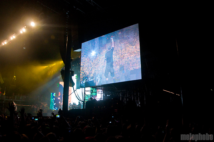 Jay-Z at What Stage, June 12, 2010. Photo by Chris Barth.