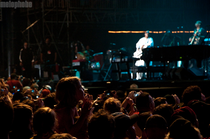 Stevie Wonder at What Stage, June 12, 2010. Photo by Chris Barth.