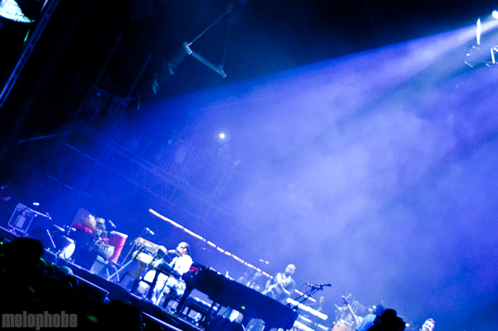 Stevie Wonder at What Stage, June 12, 2010. Photo by Chris Barth.