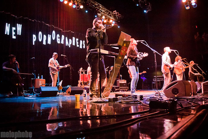 The New Pornographers at House of Blues, June 18, 2010. Photo by Michael Spencer.