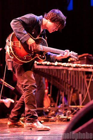 The Dodos at House of Blues, June 18, 2010. Photo by Michael Spencer.