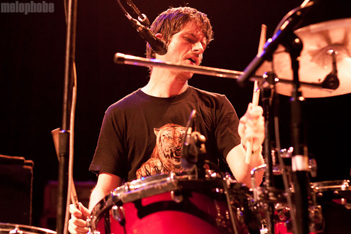 The Dodos at House of Blues, June 18, 2010. Photo by Michael Spencer.