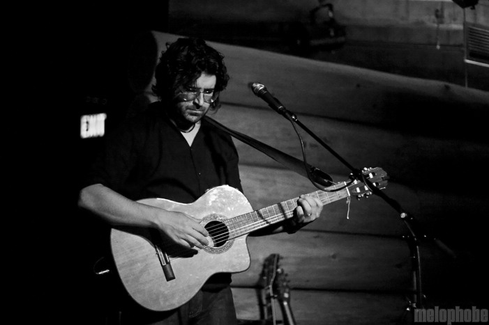 Lou Barlow at Doug Fir Lounge, June 23, 2010. Photo by Lymay Iwasaki.