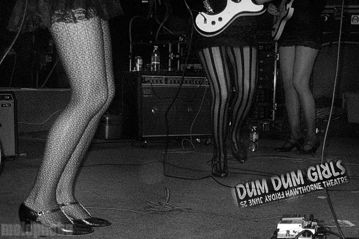 Dum Dum Girls + Crocodiles, June 25, 2010