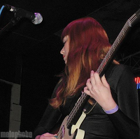 Dum Dum Girls at Hawthorne Theatre, June 25, 2010. Photo by Carrie Johnston.
