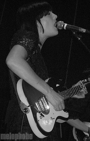 Dum Dum Girls at Hawthorne Theatre, June 25, 2010. Photo by Carrie Johnston.