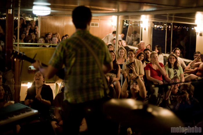 Tim Blane at Rock and Blues Cruise, June 26, 2010. Photo by Steve Benoit.
