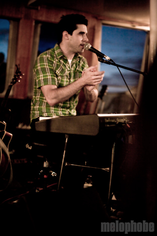 Tim Blane at Rock and Blues Cruise, June 26, 2010. Photo by Steve Benoit.
