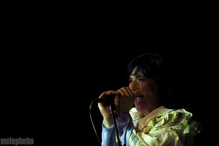CocoRosie at Wonder Ballroom, June 26, 2010. Photo by Rodrigo Melgarejo.