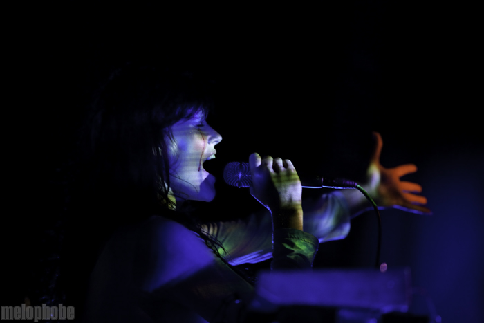 CocoRosie at Wonder Ballroom, June 26, 2010. Photo by Rodrigo Melgarejo.
