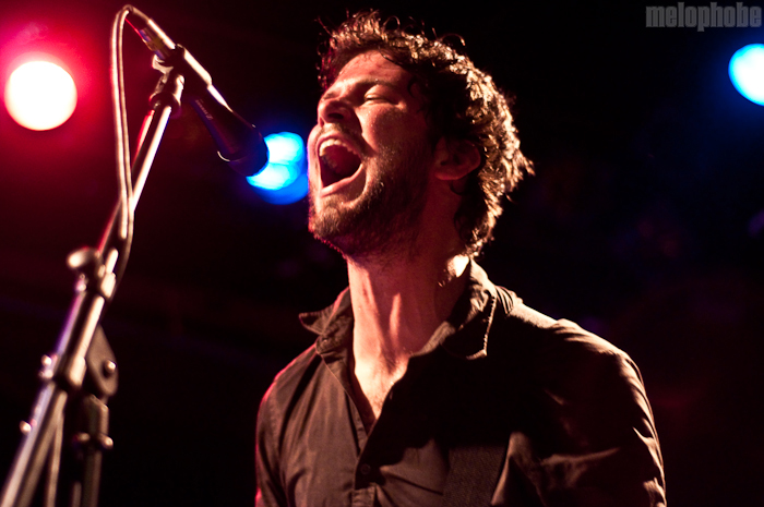 Wintersleep at Bowery Ballroom, June 27, 2010. Photo by Chris Barth.