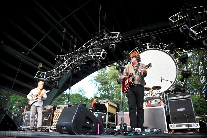 Widespread Panic at Cuthbert Amphitheater, June 29, 2010. Photo by Alice Falzone.