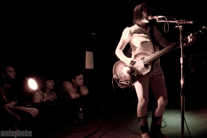 Deerhoof at Berbati's Pan, July 6, 2010. Photo by Ian McNeil.