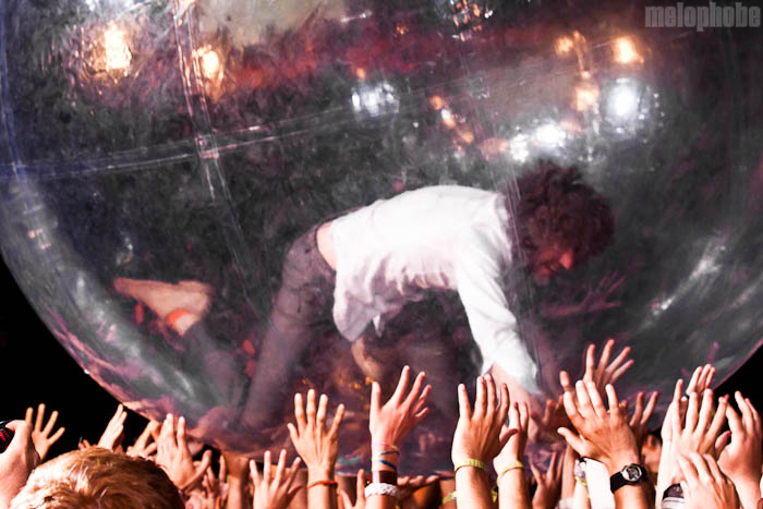 The Flaming Lips, July 2, 2010. Photo by Michael Spencer.