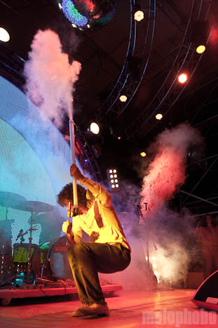 The Flaming Lips, July 2, 2010. Photo by Michael Spencer.