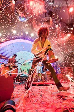 The Flaming Lips, July 2, 2010. Photo by Michael Spencer.
