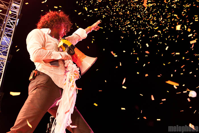 The Flaming Lips, July 2, 2010. Photo by Michael Spencer.