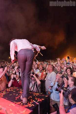 The Flaming Lips, July 2, 2010. Photo by Michael Spencer.