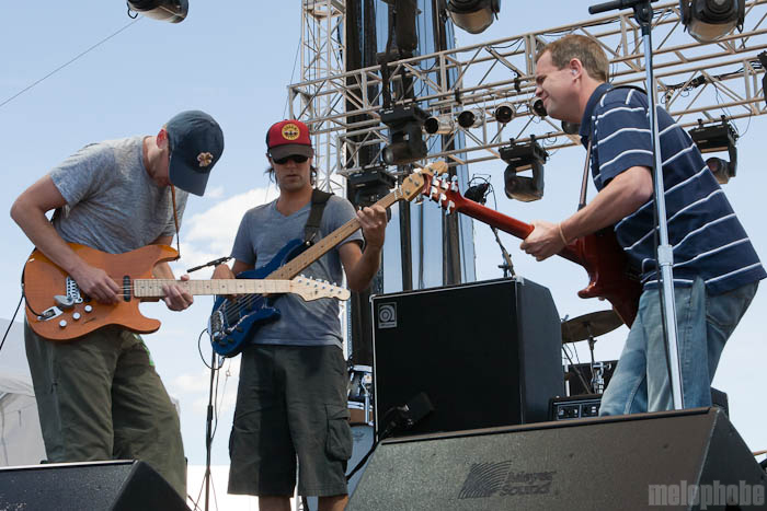 Umphrey's McGee, July 2, 2010. Photo by Michael Spencer.