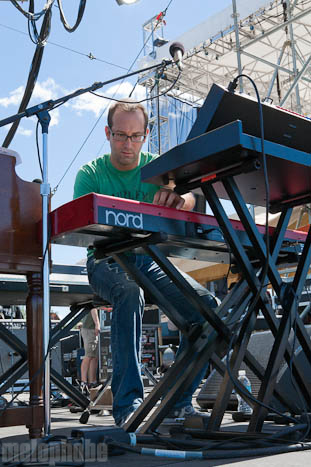 Umphrey's McGee, July 2, 2010. Photo by Michael Spencer.