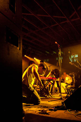 Felice Brothers, July 9, 2010. Photo by Michael Spencer.