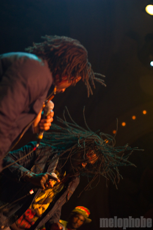 The Wailers at Crystal Ballroom, July 7, 2010. Photo by Troy Dunham.