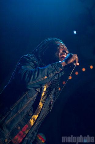 The Wailers at Crystal Ballroom, July 7, 2010. Photo by Troy Dunham.