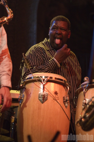 Philly's Phunkestra Soul Orchestra at Crystal Ballroom, July 7, 2010. Photo by Troy Dunham.