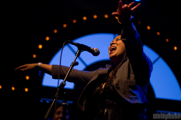 Philly's Phunkestra Soul Orchestra at Crystal Ballroom, July 7, 2010. Photo by Troy Dunham.