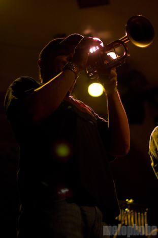 Philly's Phunkestra Soul Orchestra at Crystal Ballroom, July 7, 2010. Photo by Troy Dunham.