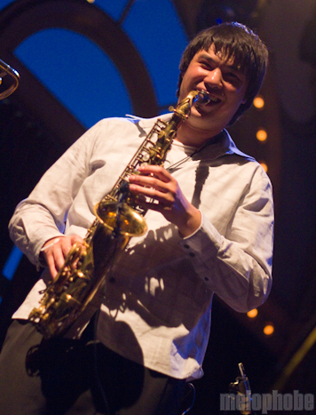 Philly's Phunkestra Soul Orchestra at Crystal Ballroom, July 7, 2010. Photo by Troy Dunham.