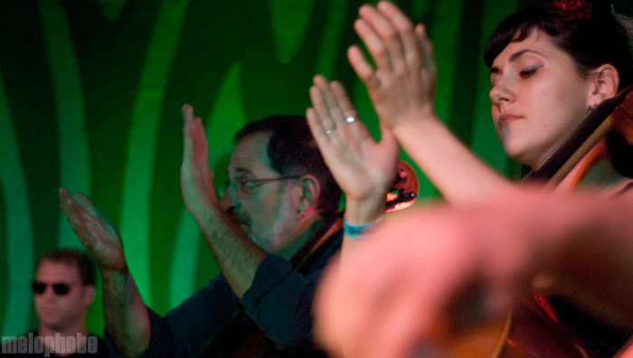 Portland Cello Project at Doug Fir Lounge, July 9, 2010. Photo by Colin McLaughlin.