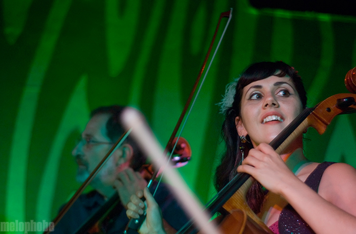 Portland Cello Project at Doug Fir Lounge, July 9, 2010. Photo by Colin McLaughlin.