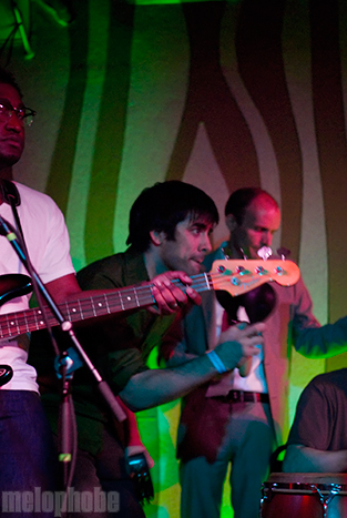 Portland Cello Project at Doug Fir Lounge, July 9, 2010. Photo by Colin McLaughlin.
